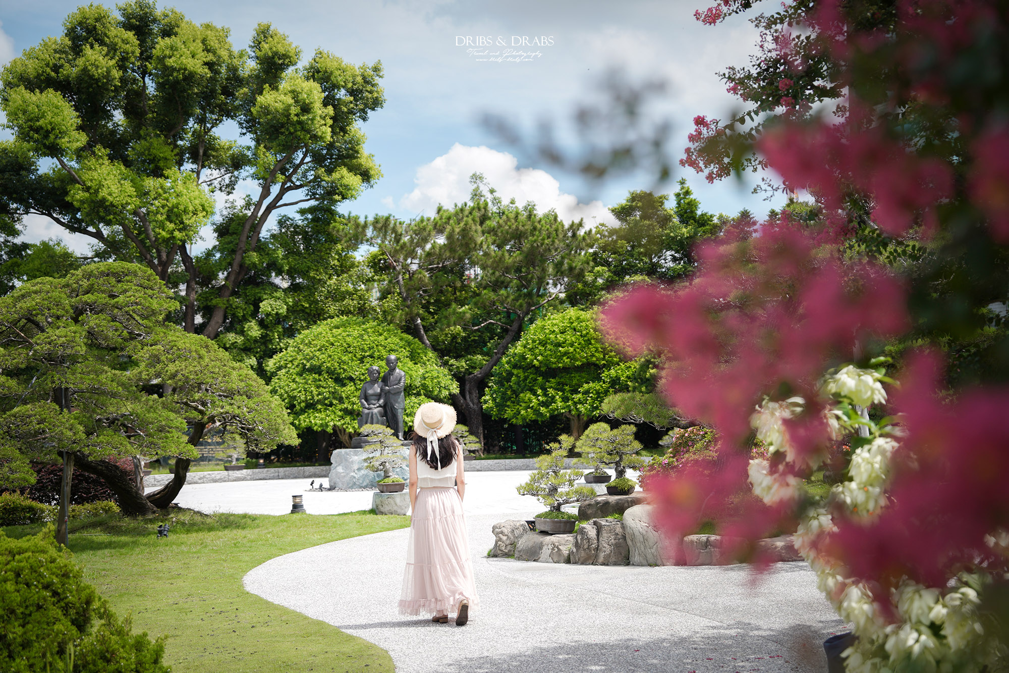 彰化成美文化園仲夏百日紅紫薇花季