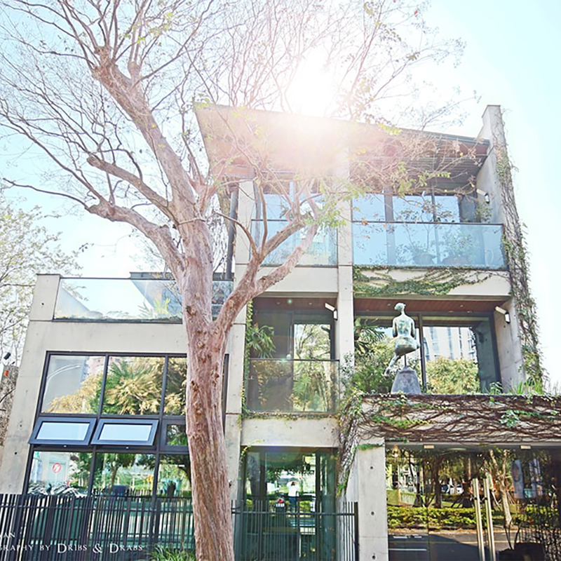 桃園青埔襲園美術館｜青埔景點推薦，預約制私人美術館、建築與藝術融合的美學空間