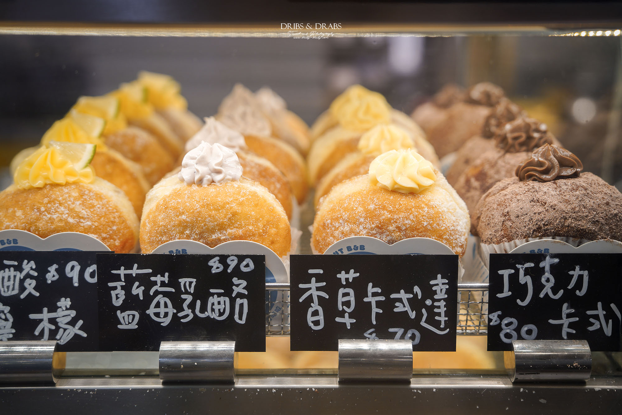 新竹市城隍廟「拿滋咬咬 Donut B&B」超可愛甜甜圈專賣店，新竹市人氣早午餐與咖啡廳推薦
