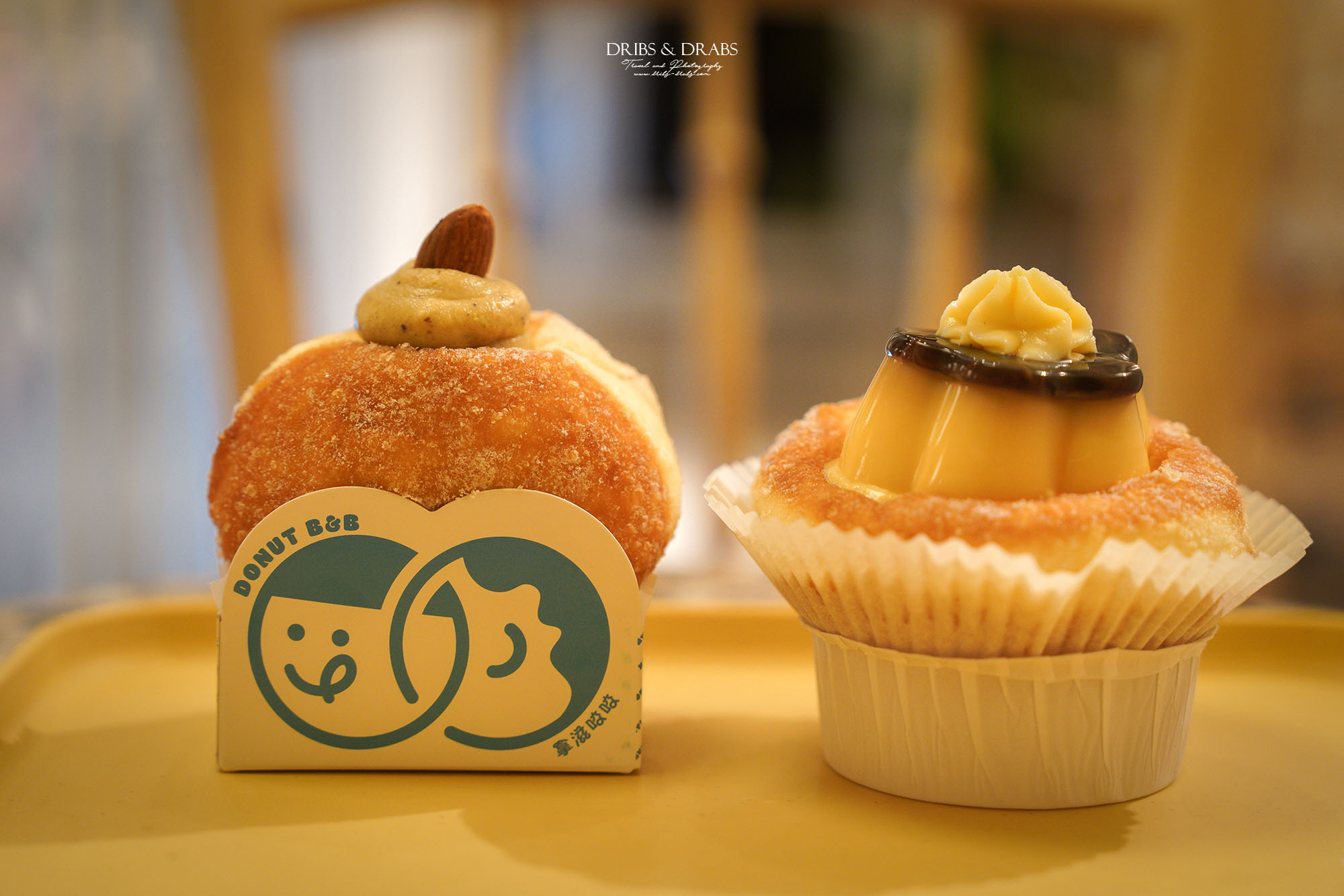 新竹市城隍廟「拿滋咬咬 Donut B&B」超可愛甜甜圈專賣店，新竹市人氣早午餐與咖啡廳推薦